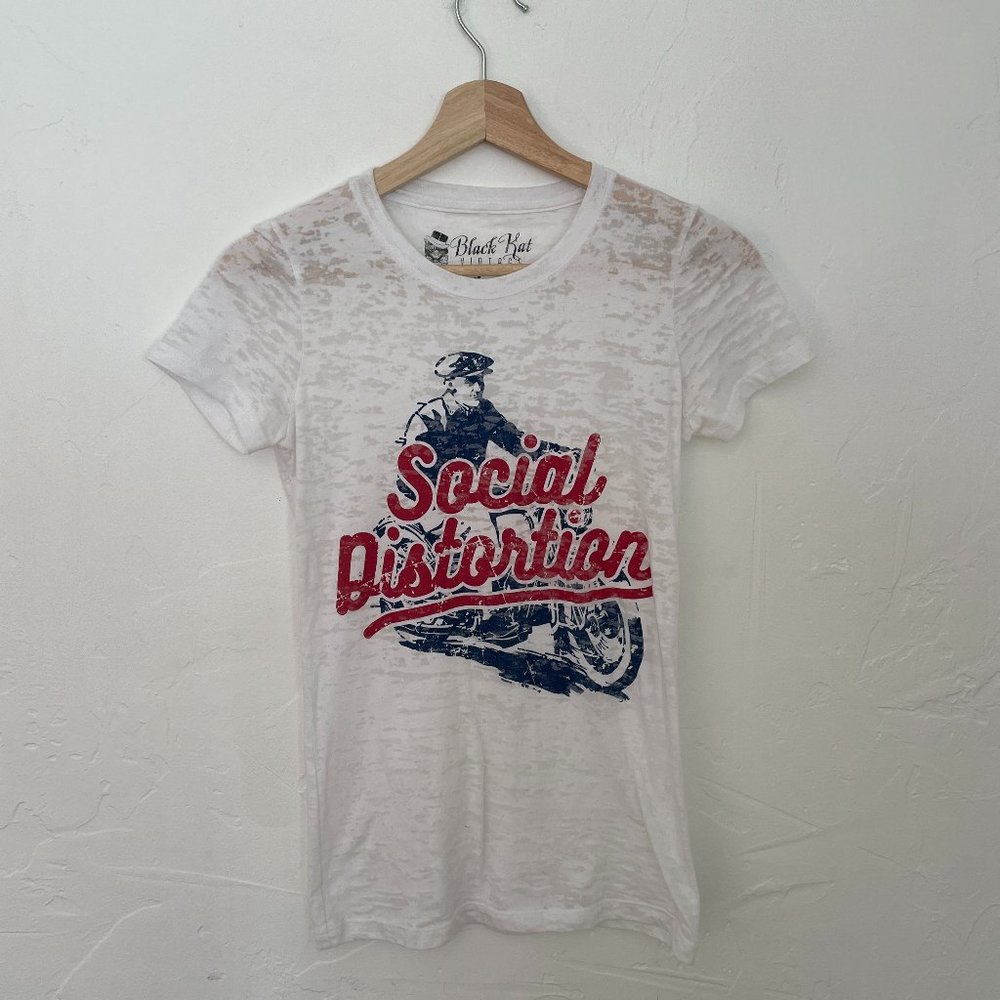 social distortion tee // black kat vintage